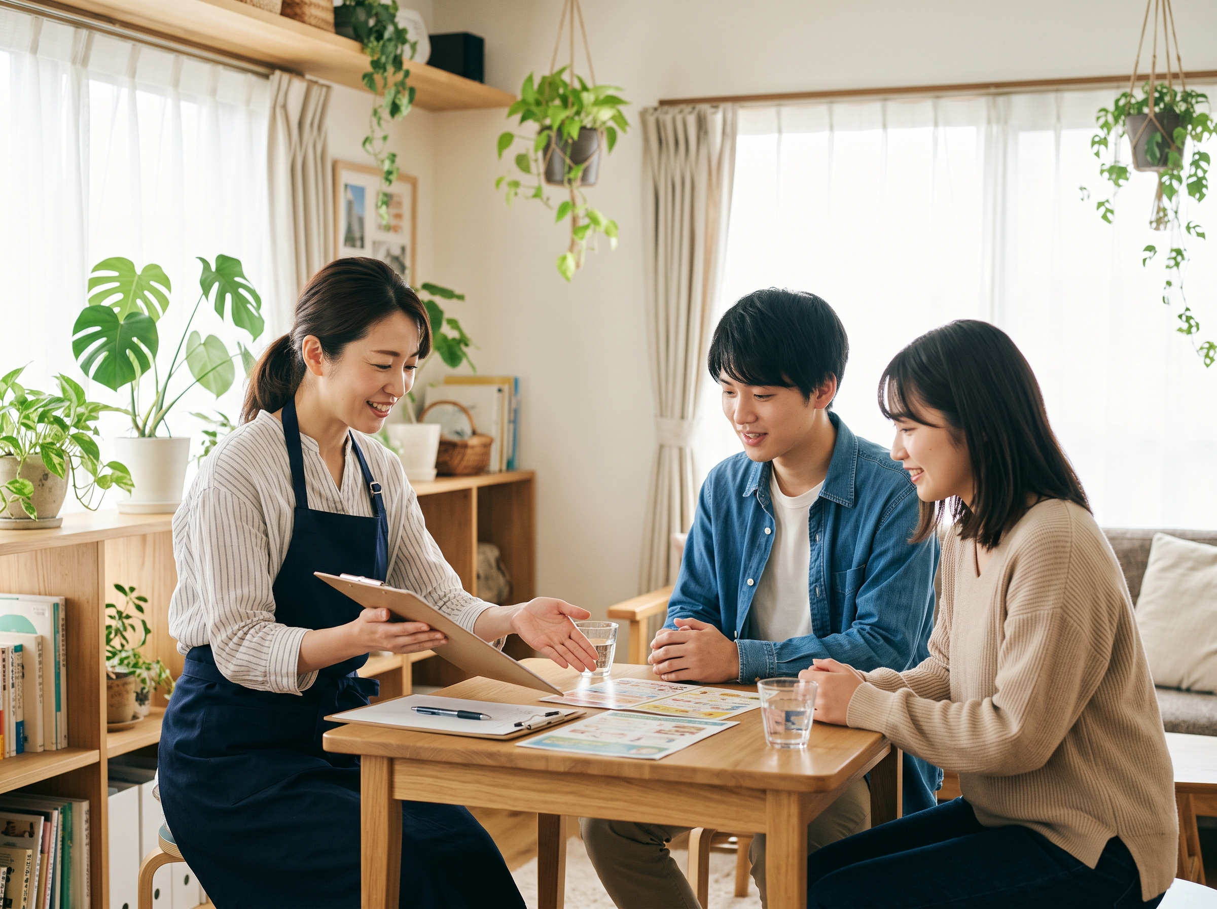 相談支援・見学の様子